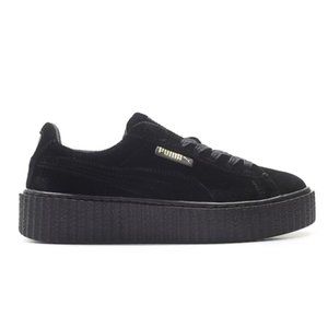 BNIB Puma Creeper Velvet x Fenty by Rihanna Puma Black Size 6 SOLD for $1750+